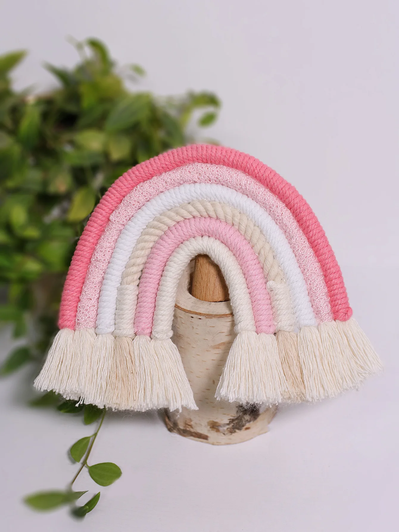 New Custom Macrame Rainbow Wall Hanging Ornament Wall Decor Room Decor Home Decoration