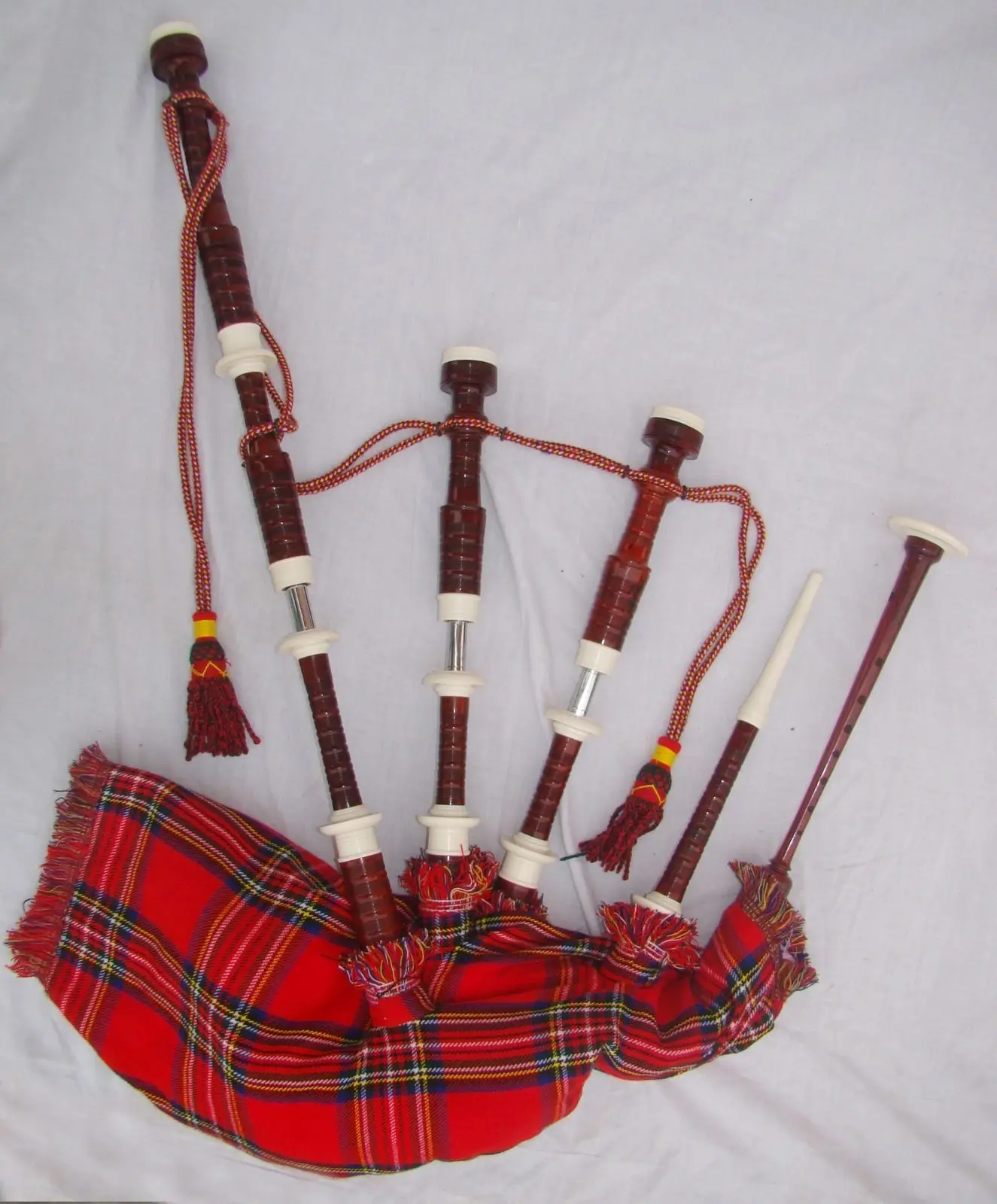 Scottish Great Highland Rosewood Bagpipe