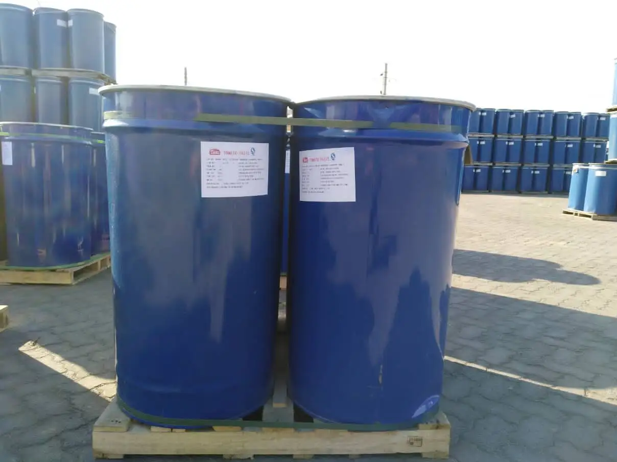 Томатная паста 36-38% Brix холодный разрыв в барабане