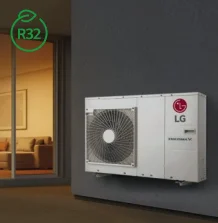 LG HMR051MR U44 monoblock air to water heat pump 5,5 kW