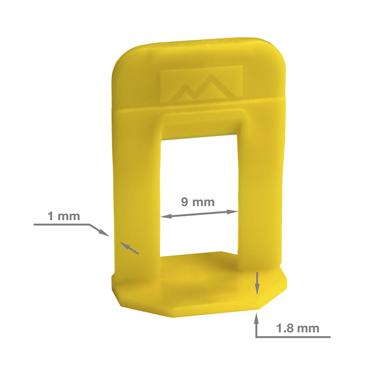 Tile leveling system clips and wedges provides an even surface when laying tiles on floors and walls