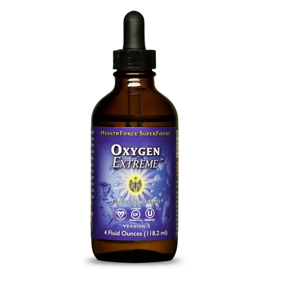Extract the Maximum Potential Oxygen Extreme 4 ounces Liquid Healthcare Supplement