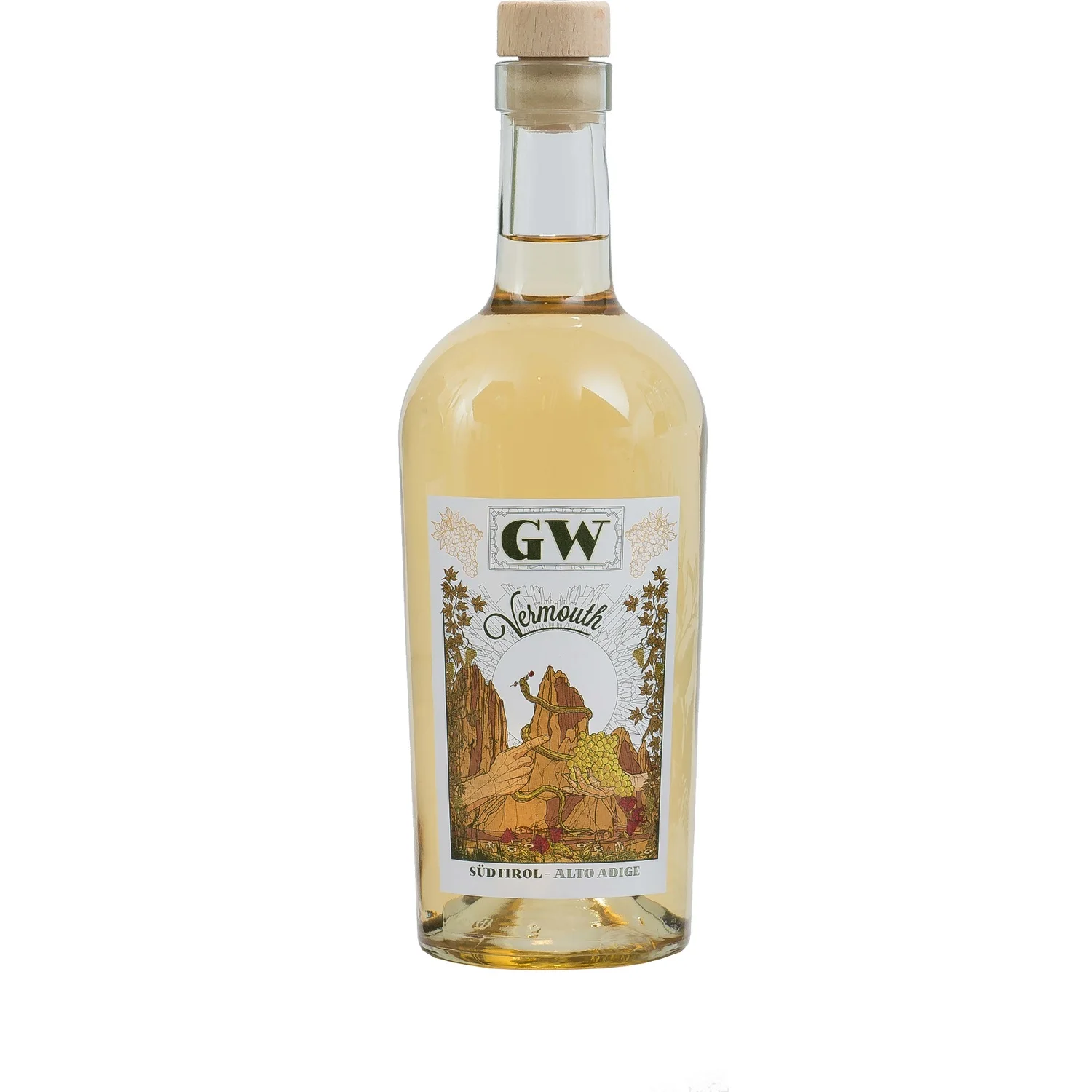 <Высшее качество, Сделано в Италии, Vermouth GW 15% об. 700 мл, спиртовые напитки, самая популярная в Италии Дистилляция