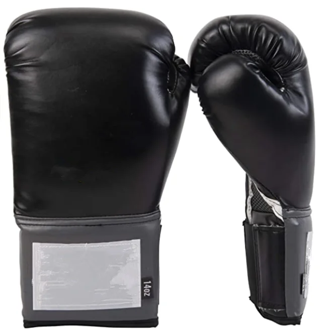 Professional Punching Training PU-Leather Boxing Gloves Muay Thai Fighting Kickboxing Sparring Gloves