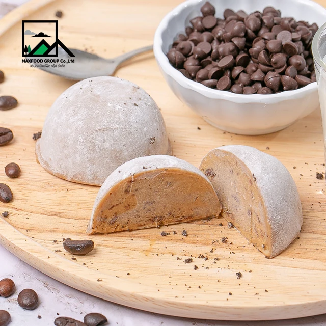 Mocca Chip Ice Cream In Mochi Dough 55g