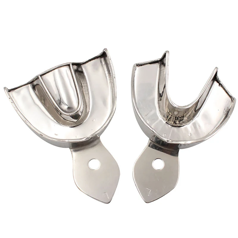 Лидер продаж стоматологический отпечаток из нержавеющей стали многоразовый