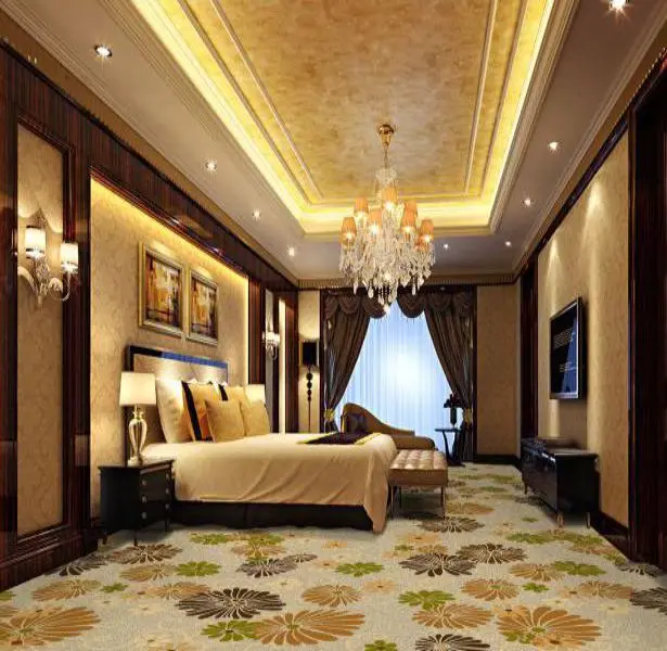Wall To Wall Natural Sisal Roll Carpet Made By Wool And Nylon For Hotel ,Lobby ,Restaurant Used