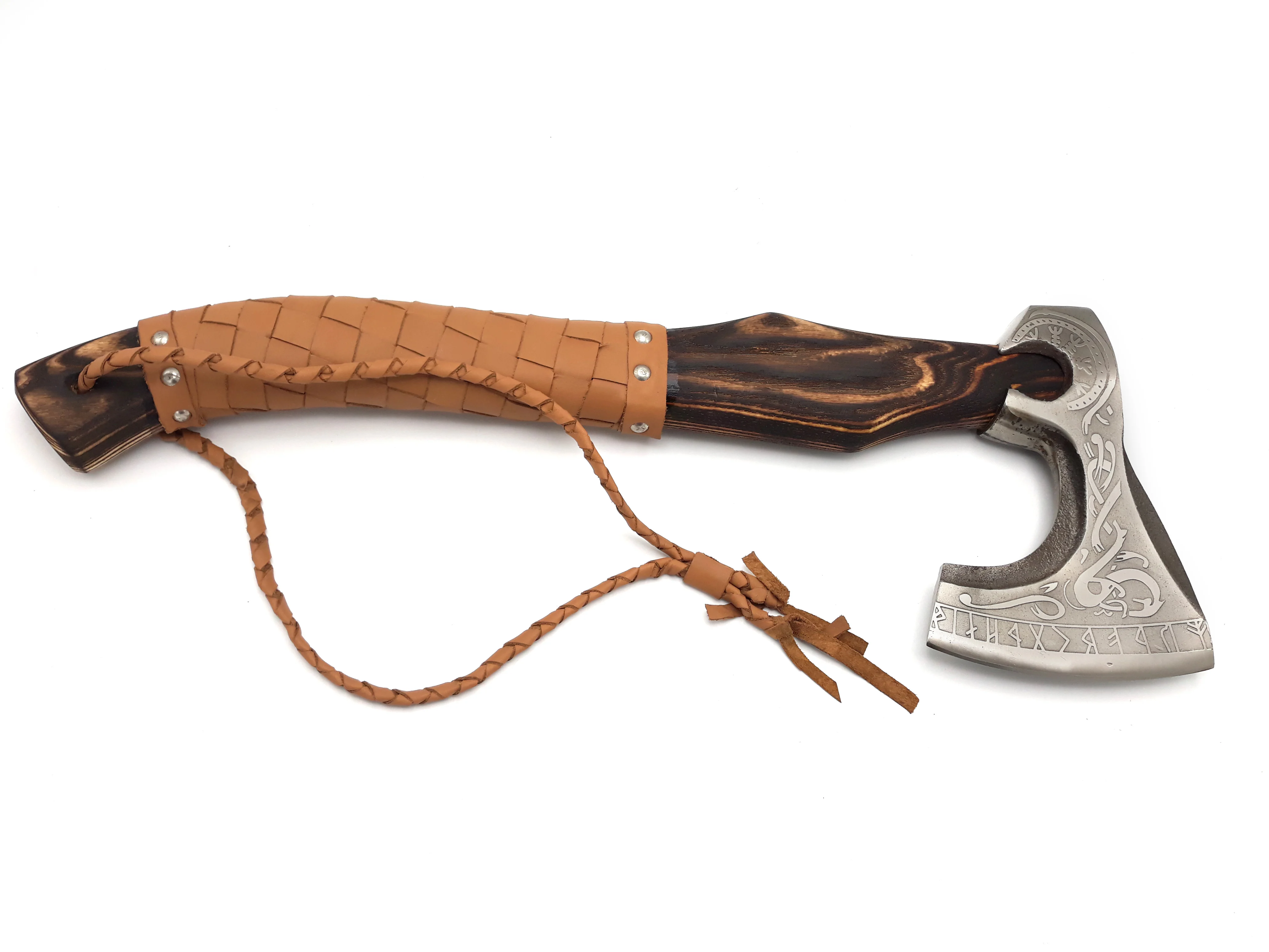 1095 Высокоуглеродистая сталь рельефная головка универсальный инструмент для кемпинга резки с стекловолоконной или пластиковой ручкой