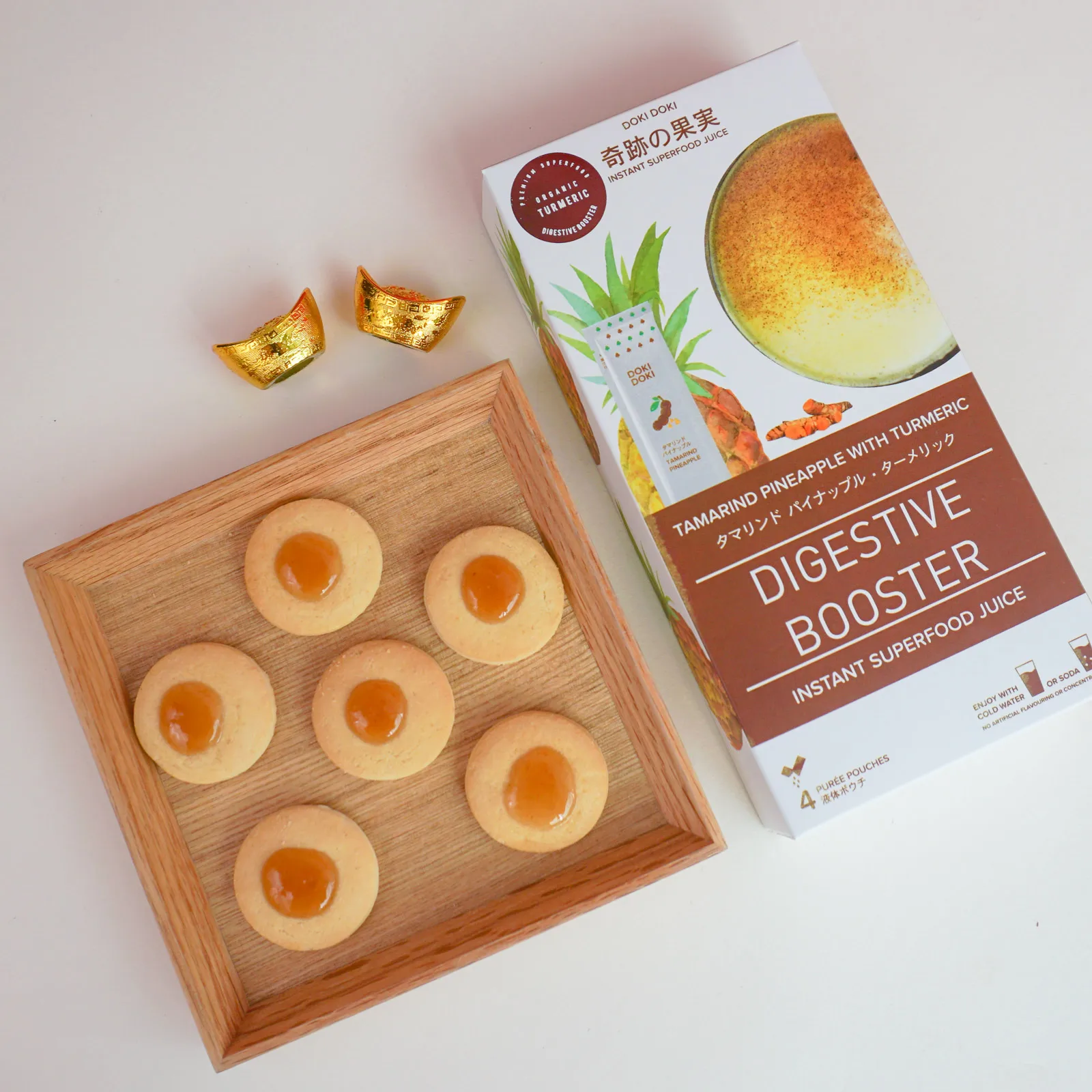 Усилитель пищеварения тамаринда, ананас, куркума, фруктовый нектар, изготовленный с настоящими свежими фруктами, отличный вкус и преимущества