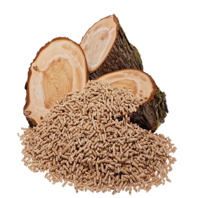 Din plus Approved at affordable prices Pine Wood Pellets 15kg Bags White Wood pellet  6mm bulk for sale (11000002615464)