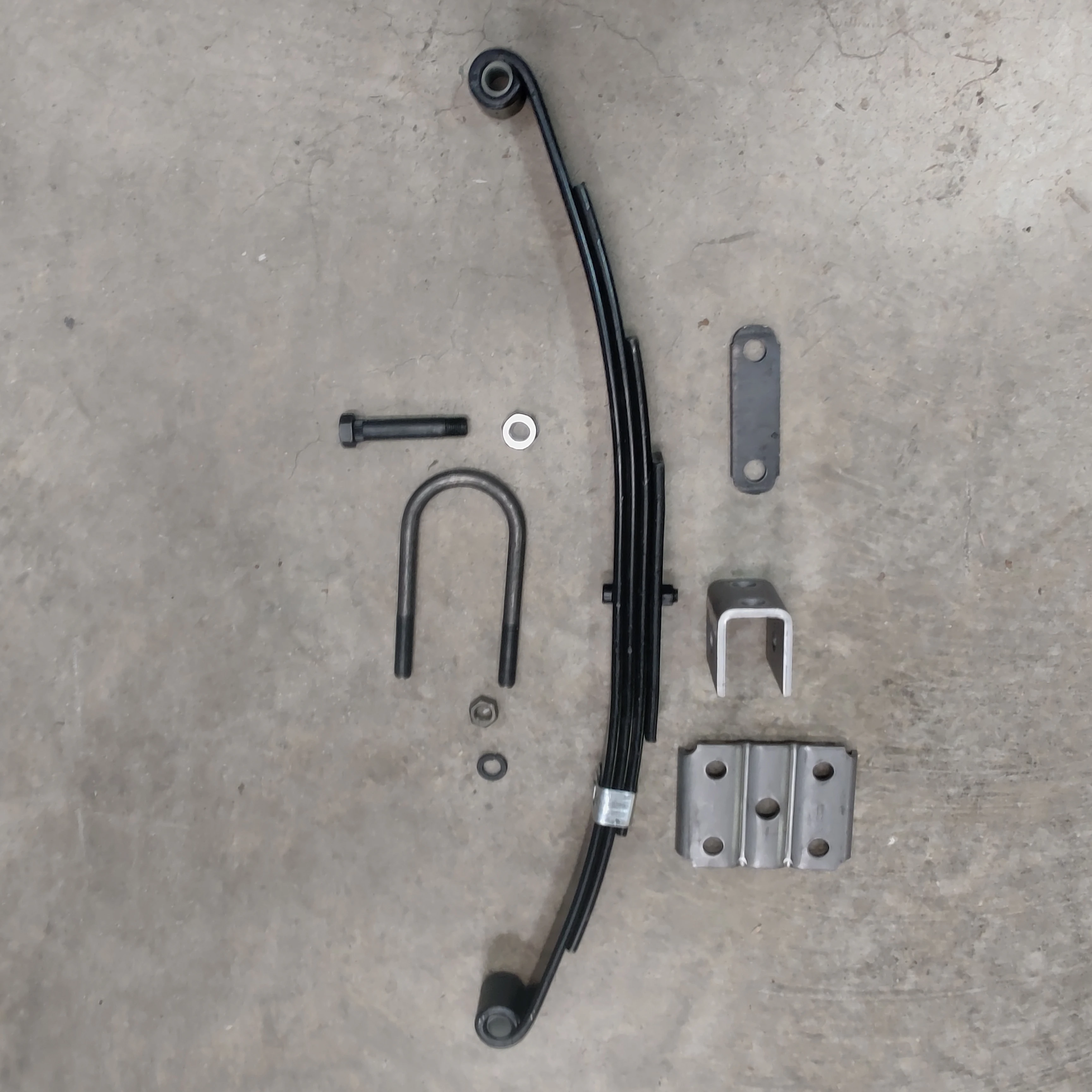 
Double eye Commercial / Parabolic / conventional Leaf springs for truck / trailer capacity 3500 lbs with kits 