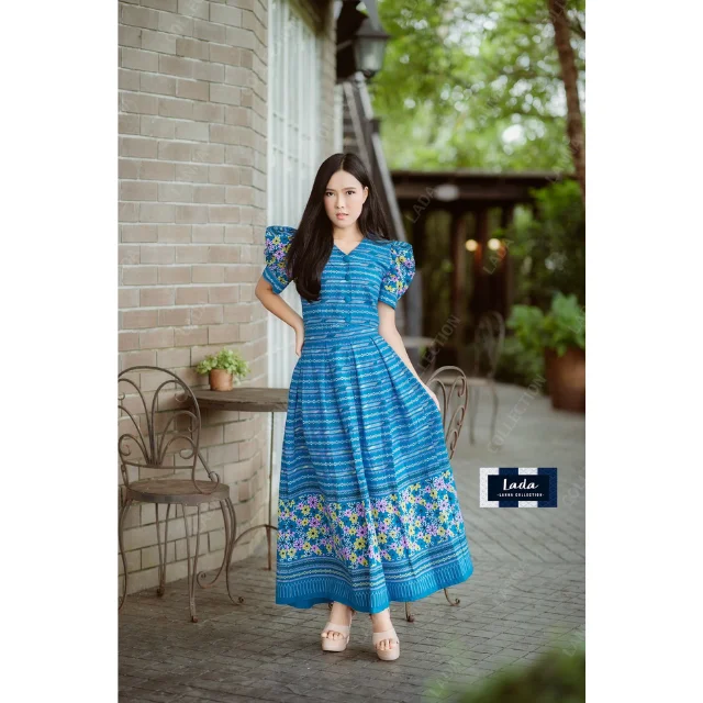 Лидер продаж тайские повседневные женские платья товары премиум класса ручная работа Лада Лана коллекция 035 набор цветов