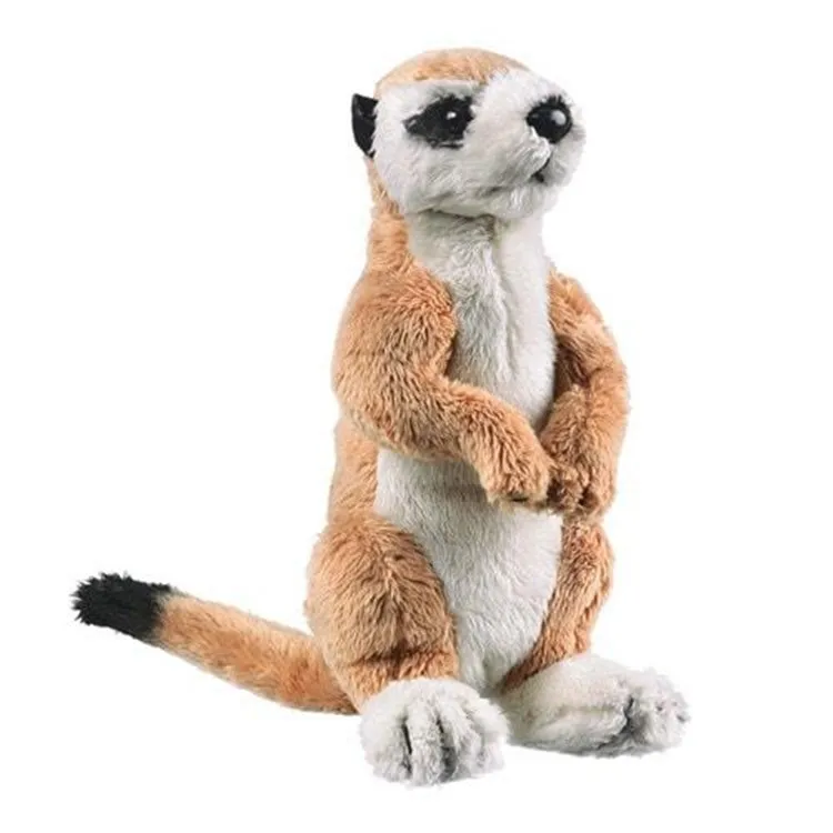 custom simulation stuffed animal skunk weasel mongoose meerkat plush toy