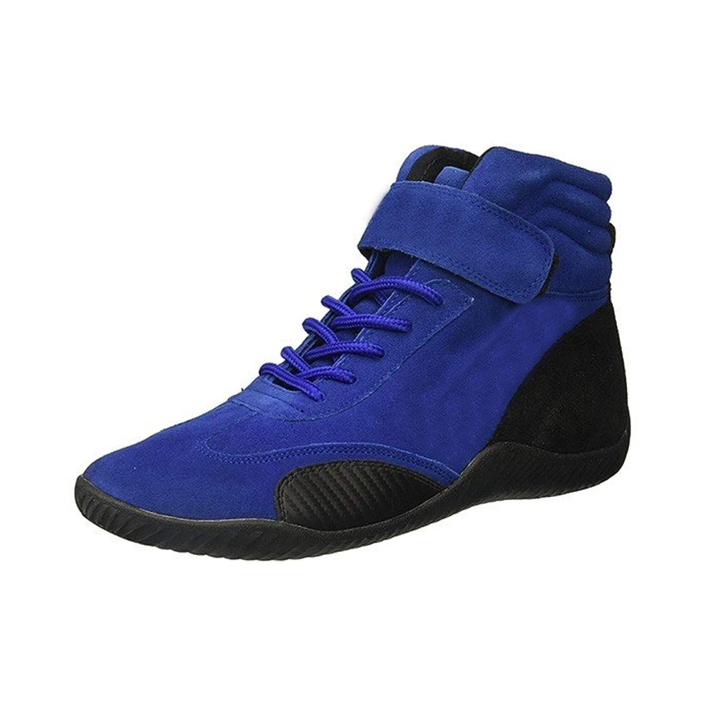 High Quality Leather Made Kart Racing Shoes Plus Size Factory Direct Sale Men Kart Racing Shoes