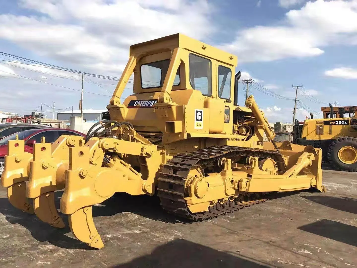 Second hand CAT Bulldozer D7G Japan Original Caterpillar D7G Crawler Dozer CAT D7G D7R D7H Crawler Bulldozers For Sale