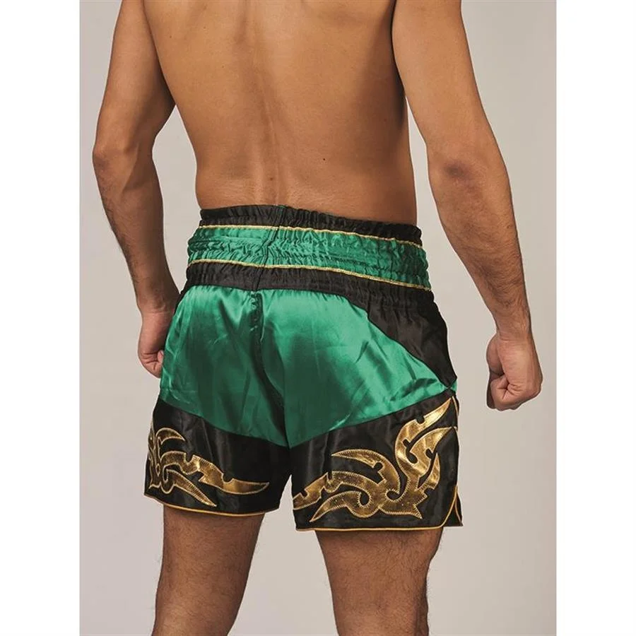 REEDOT SPORTS Kids Boys Muay Thai Shorts Boxing Kickboxing MMA Training Trunk Satin Fight BJJ Grappling Shorts