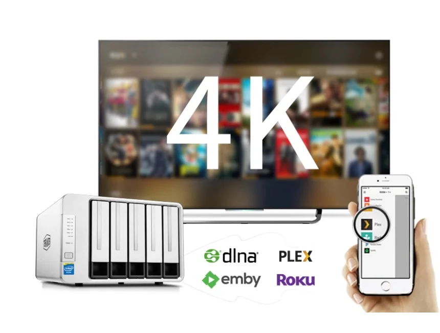  Оптовая продажа TerraMaster F5-221 5-Bay NAS для малого бизнеса и индивидуального хранения в облаке новый производитель хорошо