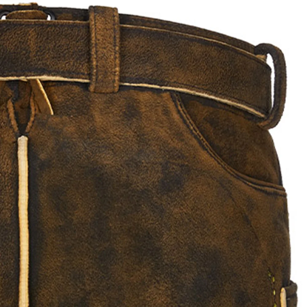 
Lederhose / Supplier Bavarian Garments / Trachten Shorts / Lederhosen / Genuine Suede Leather Pant 