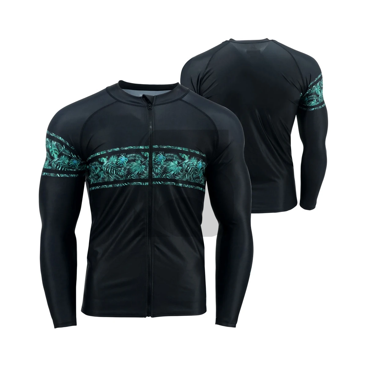  Рашгард Мужская мягкая посадка с длинным рукавом тренировки сухом прохладном сжатия фитнес рубашка