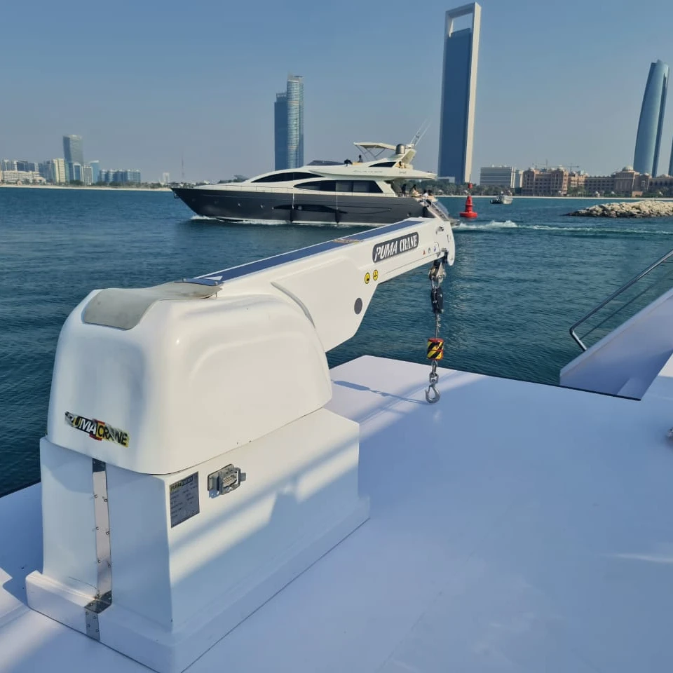 Hydraulic Boat Crane,zodiac Crane, Marine Crane Manufacturers Puma Crane