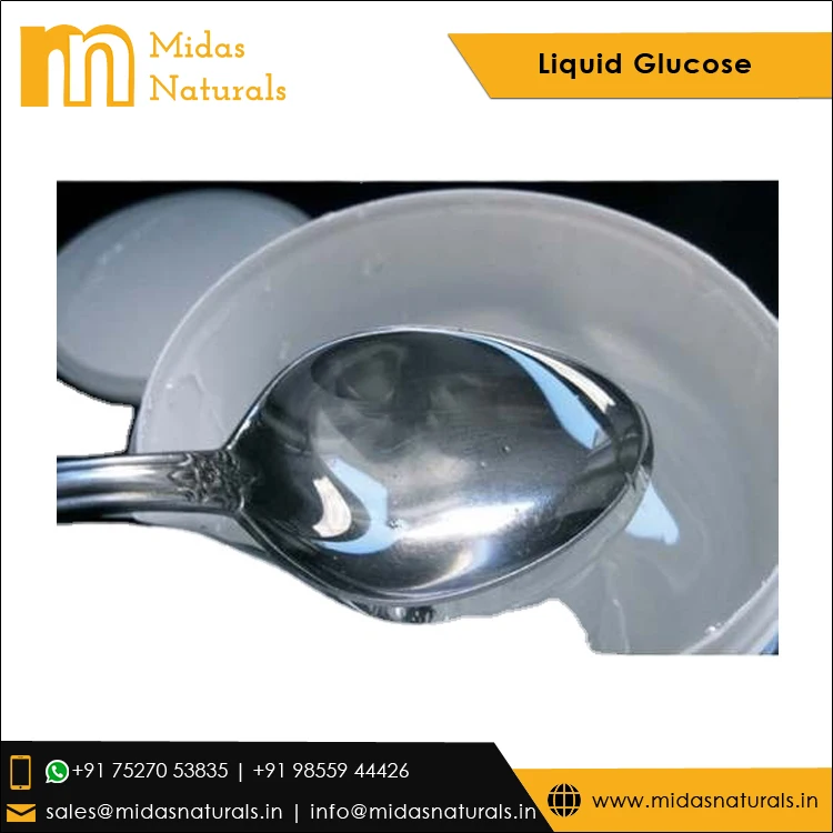 Сироп для глюкозы с идеальным вкусом подсластитель пищевого класса CAS 9000-70-8 жидкость 40 DE