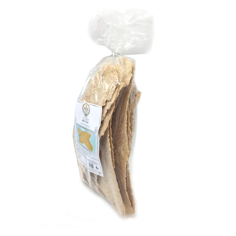 Top Quality Multicereali  Azzimo  Bread  Made in Italy  Artisanal Calabria 300 g plastic packaging