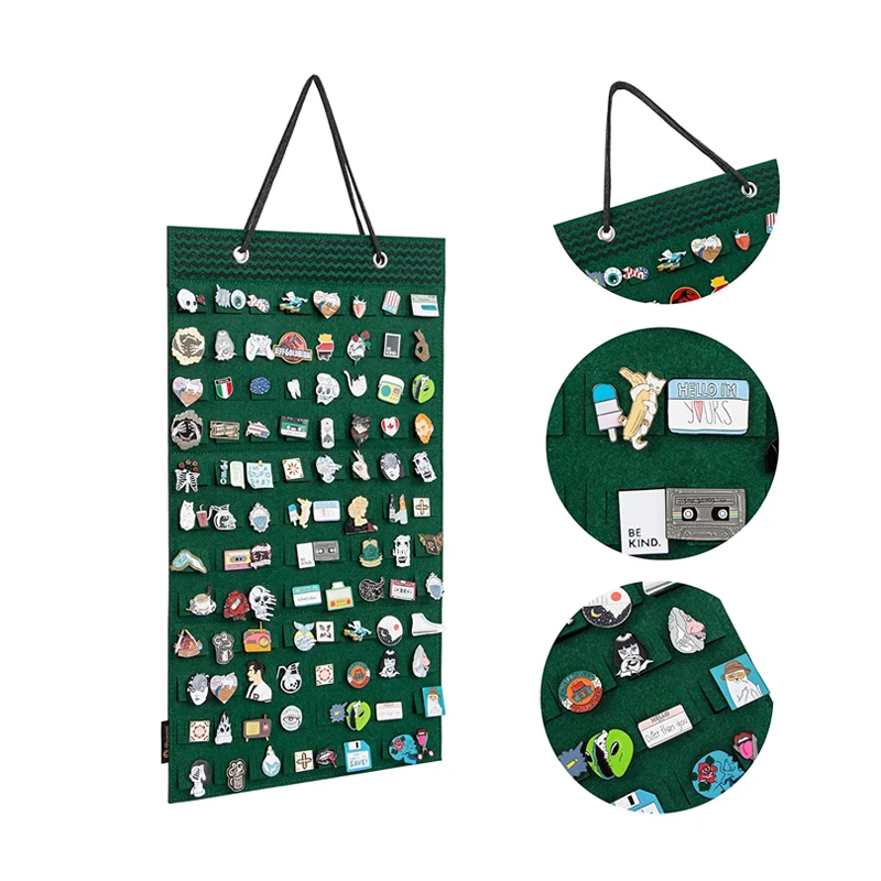 Wholesale felt pin storage case board for strip wall