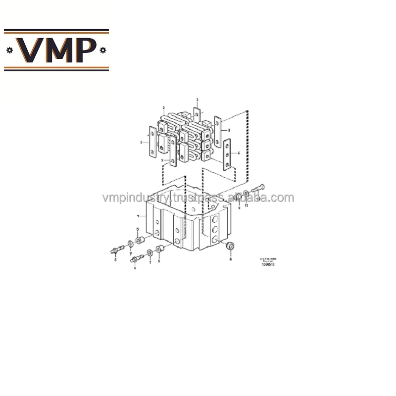 VOE20940350-стартовый элемент для шарнирных буксировщиков, колесных погрузчиков и экскаваторов-VMP
