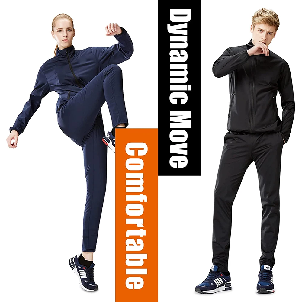 Wholesale High Quality Unisex Body Fitness PVC Sauna Suit For Lose Weight Sports Cheap Price Sauna Suit