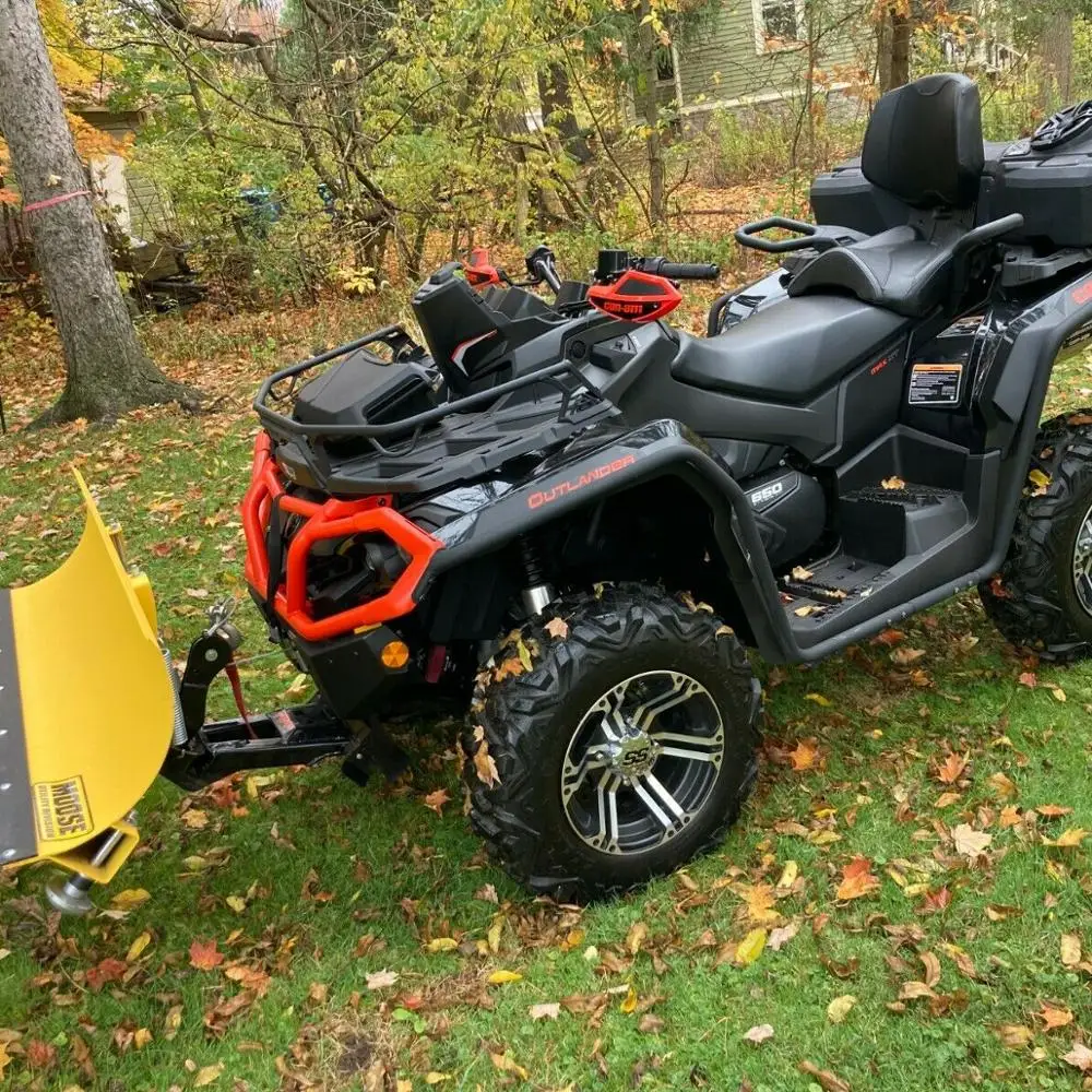 
2020 new CAN-AM --OUTLANDER MAX XT 650 like the new Can-Am ATV with 5 ploughs and BT audio cargo box 