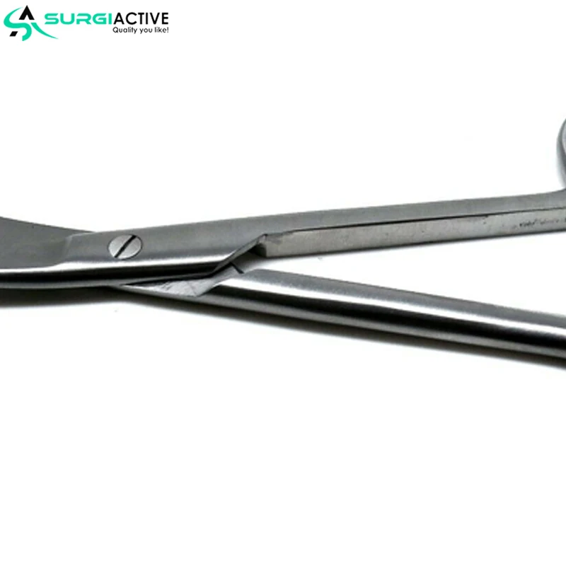 Золотые изогнутые прямые ножницы Mayo из нержавеющей стали хирургические инструменты оптовая цена