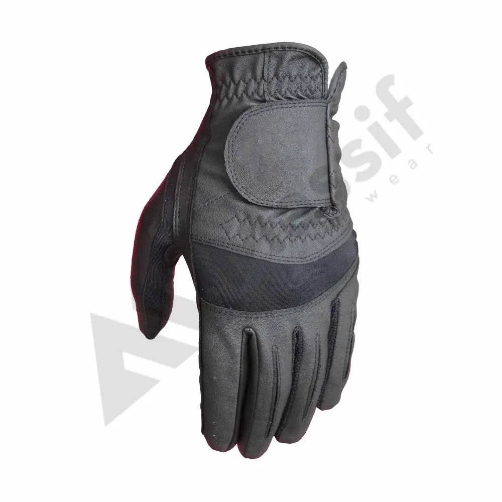 White Soft Full Color Indonesia Cabretta Leather Golf Glove