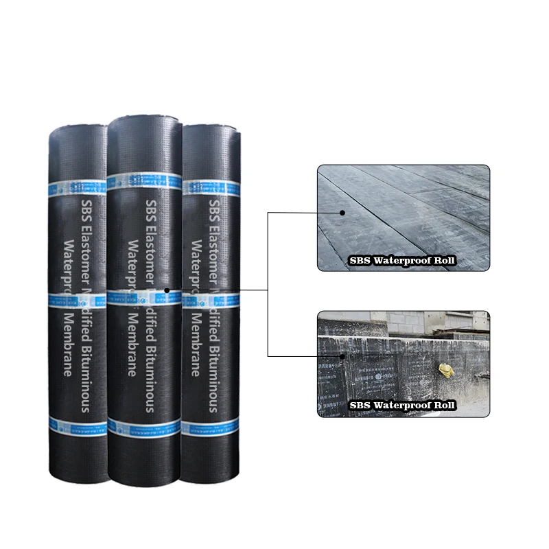 The Chinese factory produces high-quality corrosion-resistant SBS waterproofing membranes for water conservancy projects