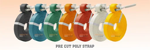 India Factory Export Quality PP Strapping Band Buckle Pre-Cut Plastic Manual Strapping 500 Pcs per Carton Cheap Price Packing