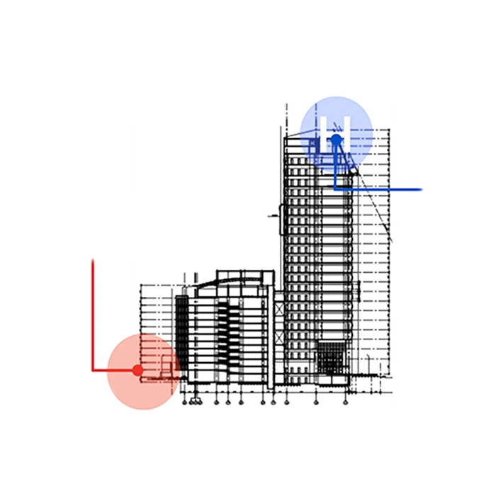 Best Place Land and 2 Buildings for Sale Near Thonglor, Bangkok Thailand Structure Multi Floor Office Buildings