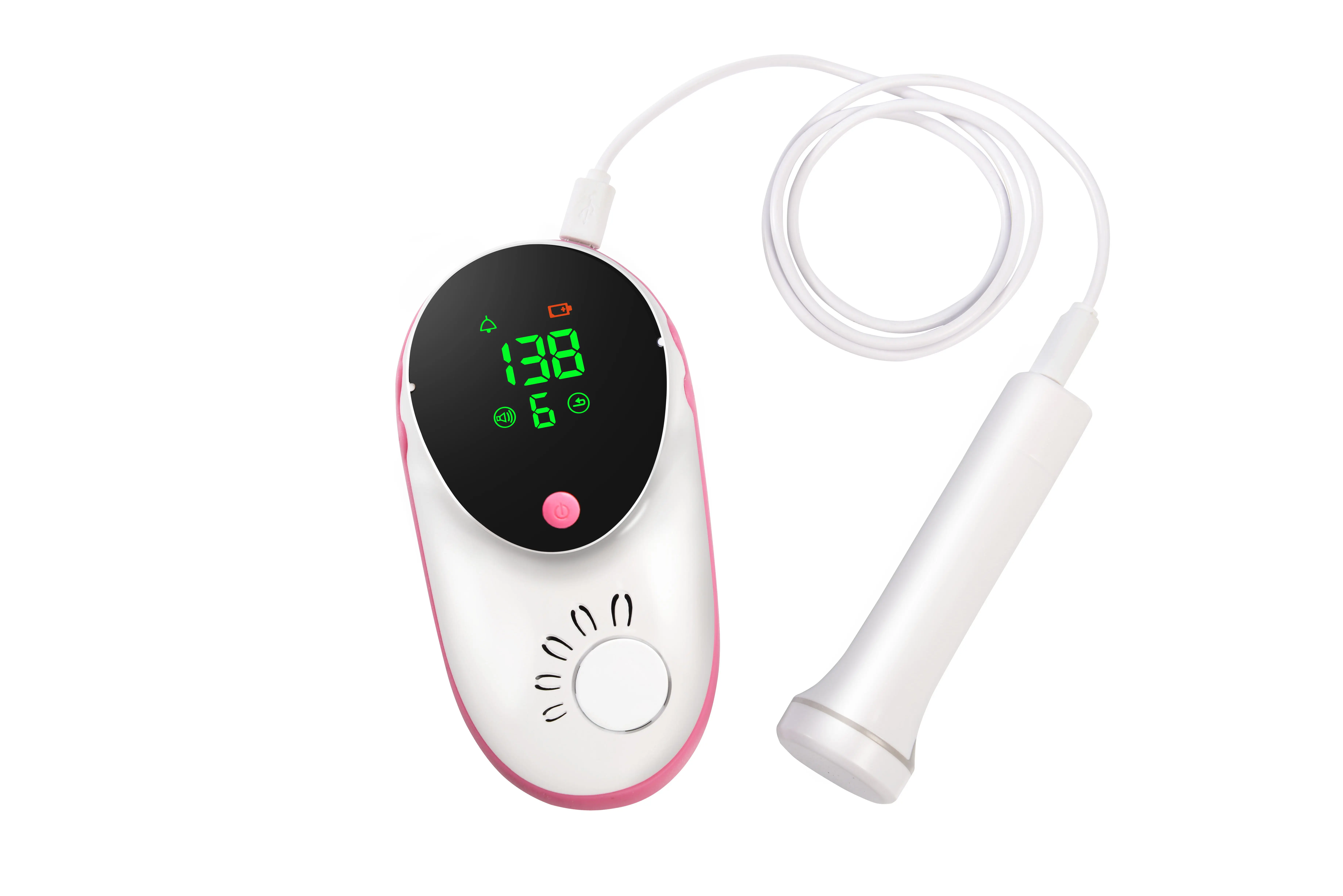 Wholesale price Home Use Handheld Baby Fetus Heart Beat Daily Monitor Ultrasound Fetal Doppler