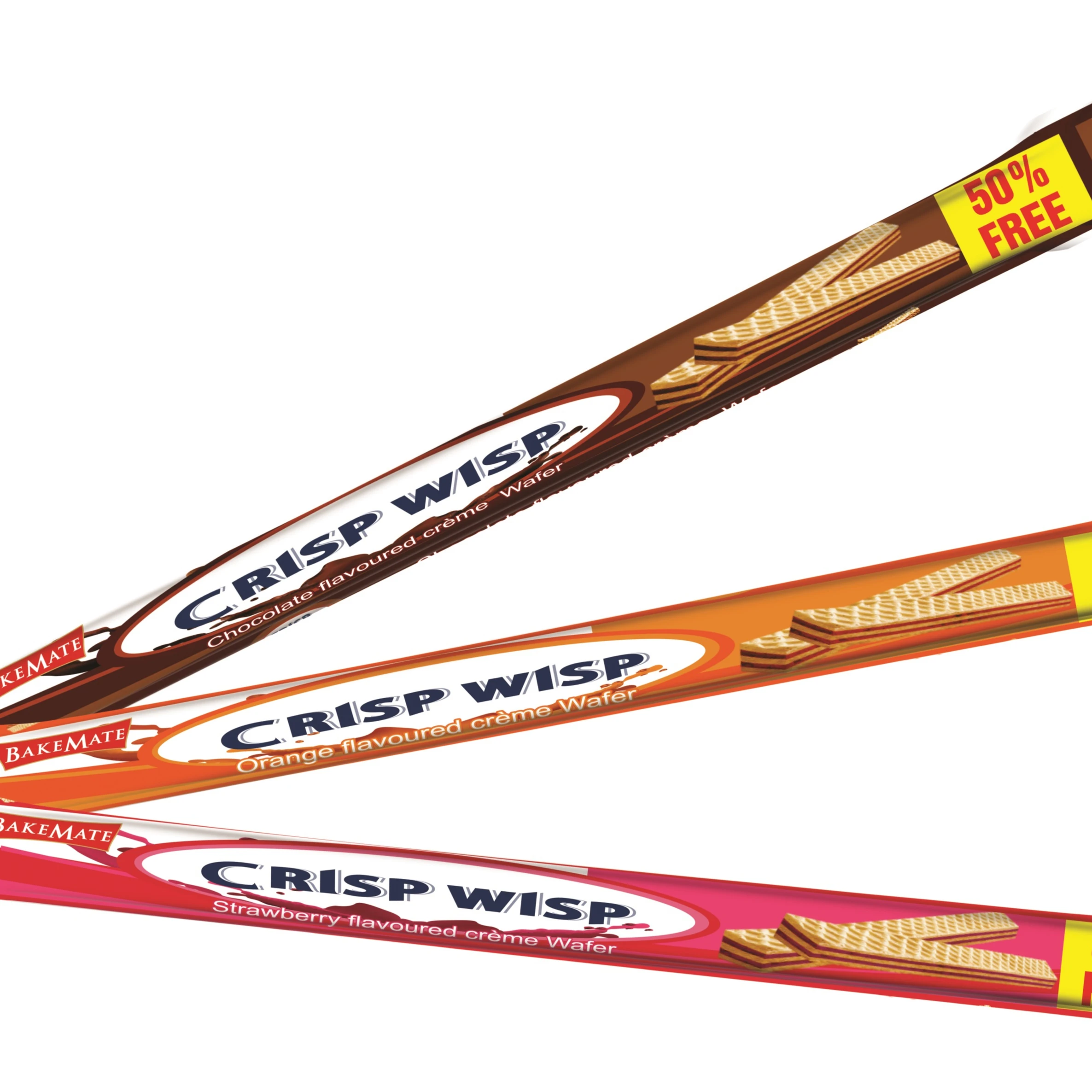 Chocolate flavored wafer rolls made with rich cocoa 250gms at whole sale price.