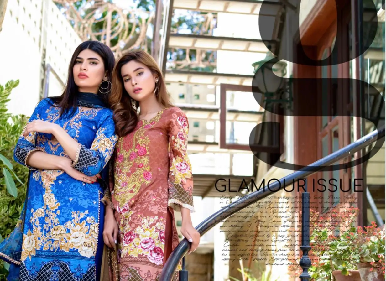 Модные дизайнерские индийские пакистанские женские-лужайка/Лен/хлопок жоржет 3 шт. костюмы доступны по оптовой цене.