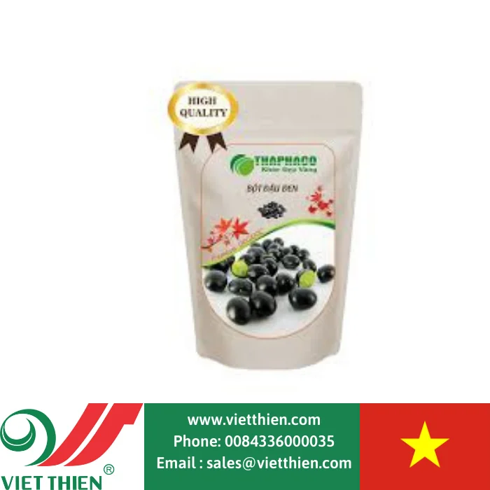 Black bean with green flesh for high quality of the World brand Black beans are produced on a process