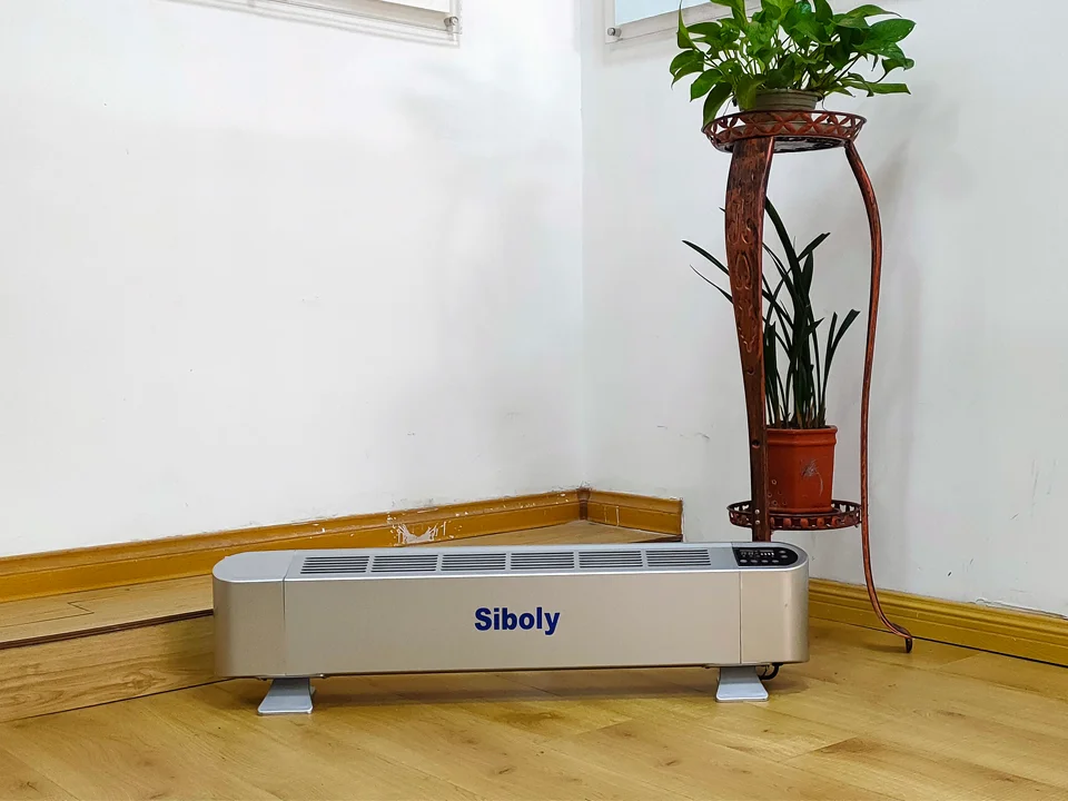 Thermostat Room Heater Baseboard Convector Heater with Remote Control