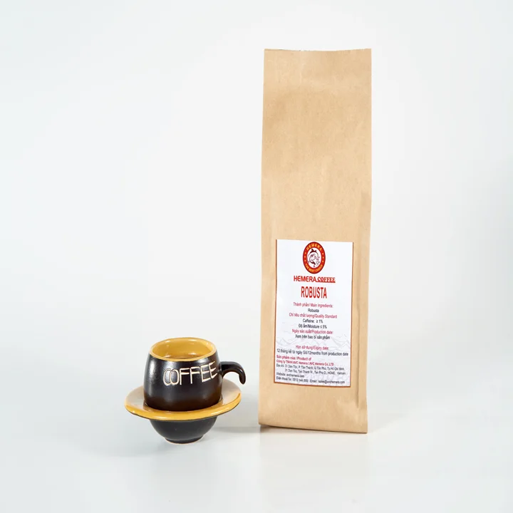 
Coffee Bean Wholesale Roasted Robusta Coffee Beans From AVC Hemera In Vietnam 