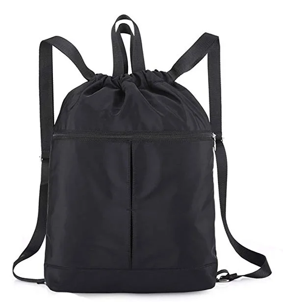 New design factory price drawstring backpack for sports gym students tourists Canvas Bags Travel Handbag Tote