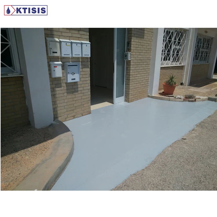 Epoxy Floor Coating for Outside. Polyurethane base for pool decks, and hotel terraces - based on Aliphatic Polyurethane