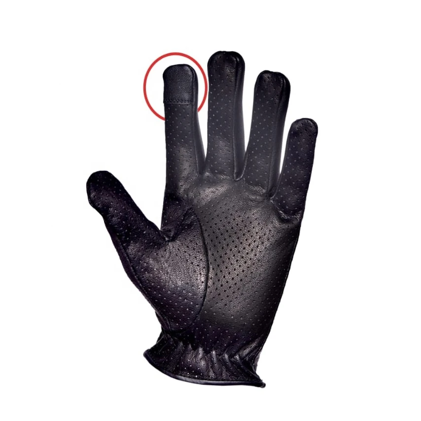 
Wholesale Half finger cowhide Leather Custom driving leather excellenso new fashion 2020 mens special glovee 