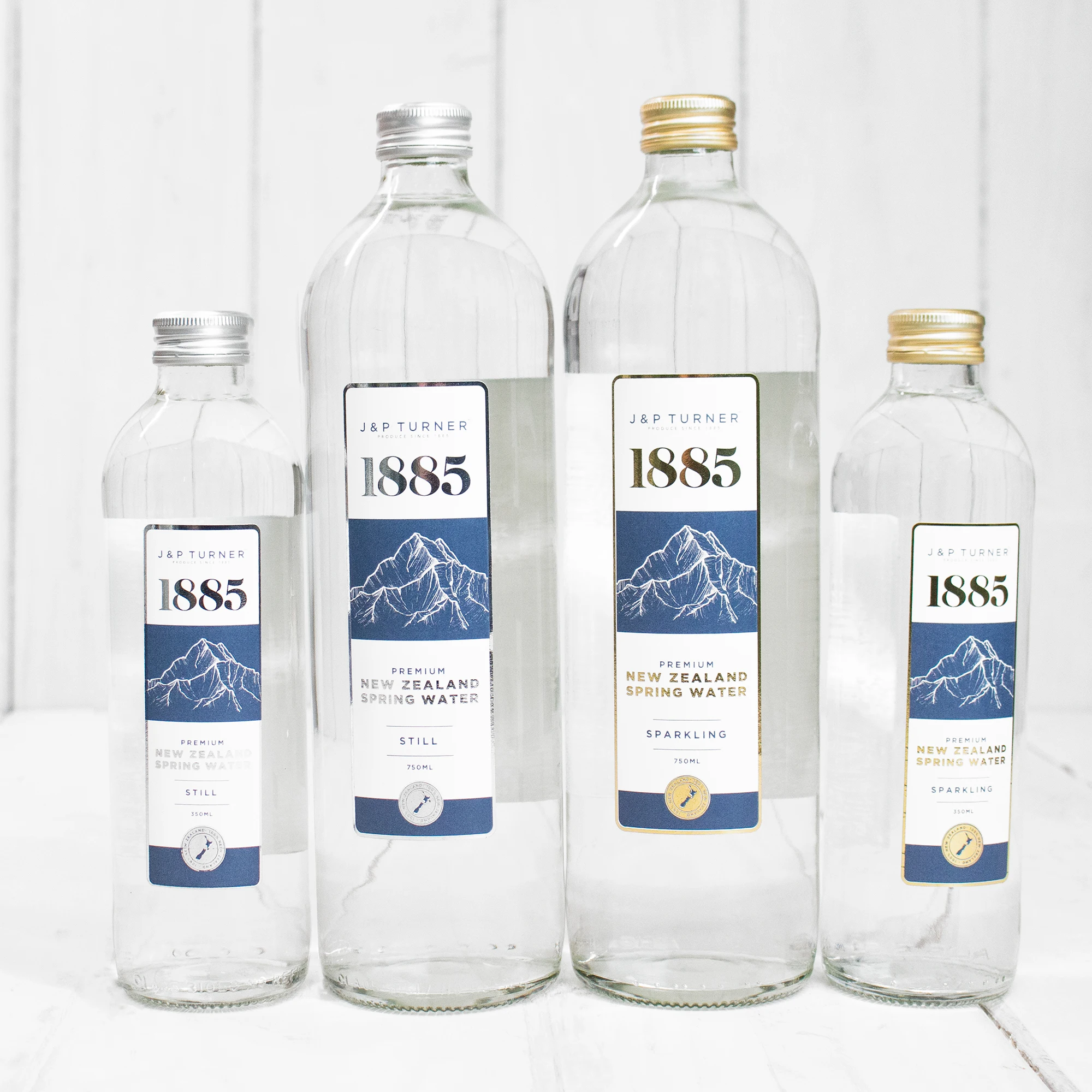 Бутилированная вода J & P 750 премиум класса из новозеландского стекла с пружинной водой 1885