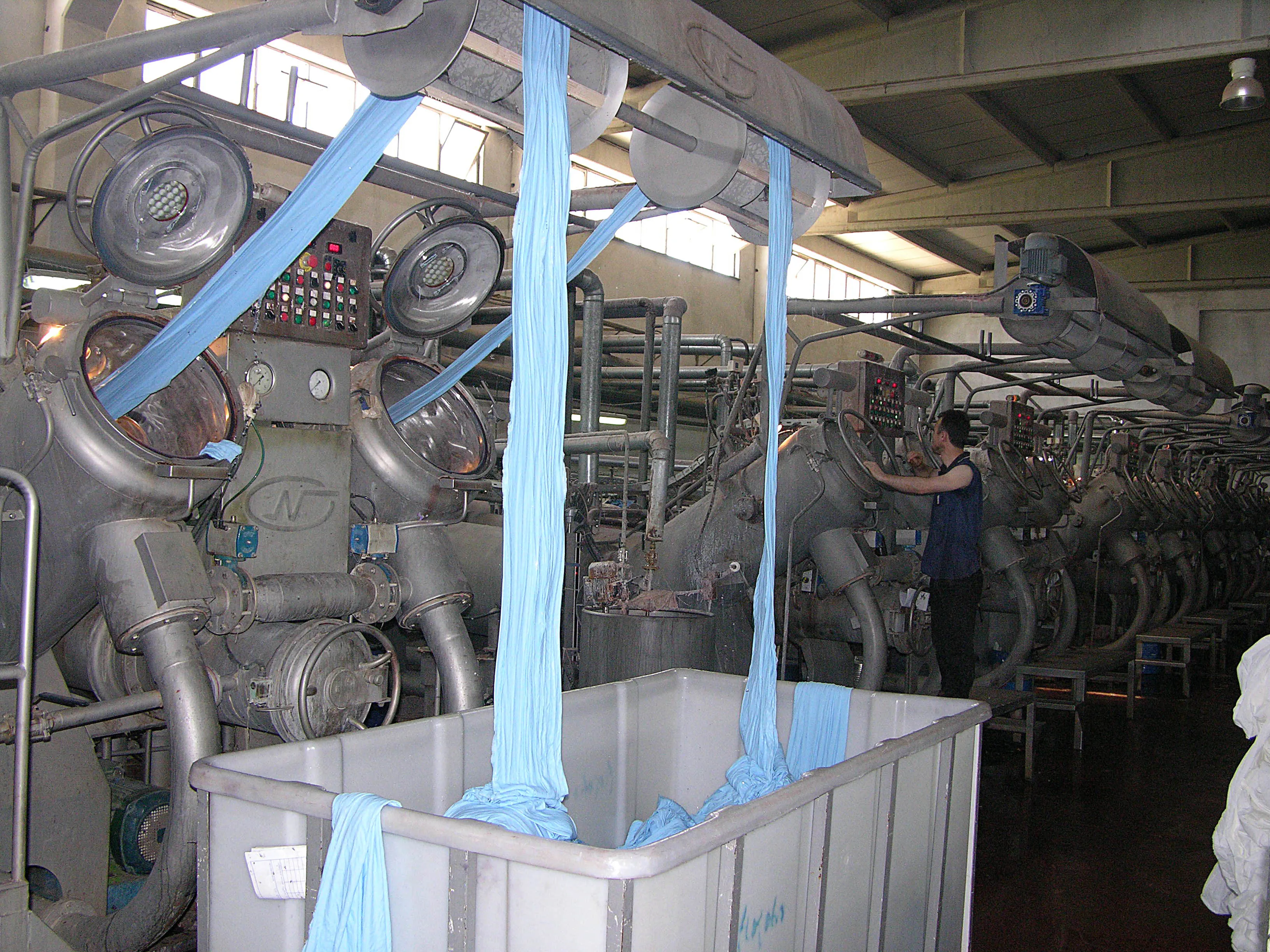 Textile HT HP Jet Fabric Dyeing Machine