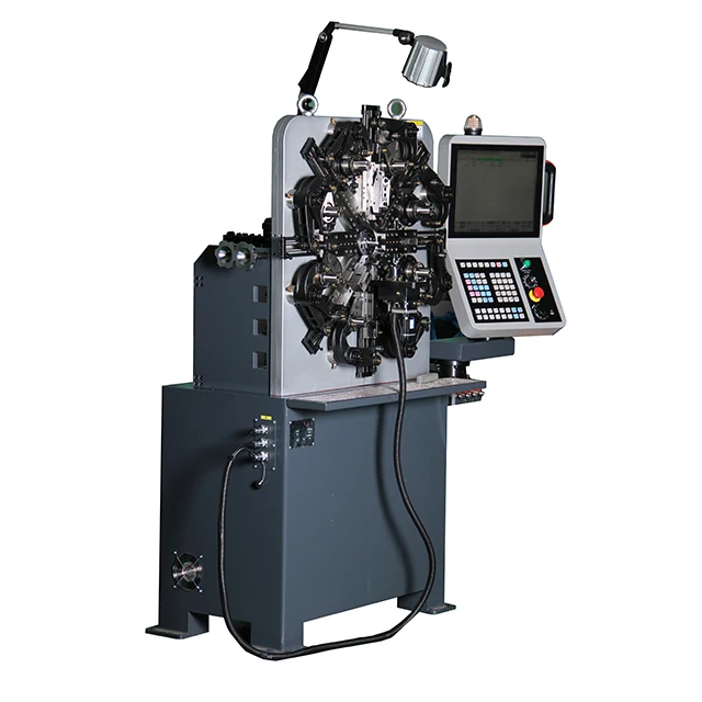 
3 Axis CNC Wire Forming Machine For Making 0.3-2.5mm Steel Double Wire Hose Clips Frame WF-20 