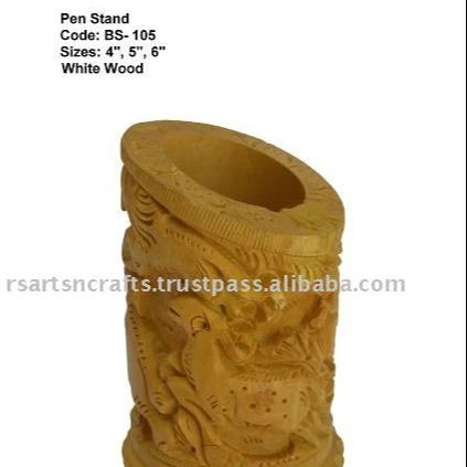pen stand carving