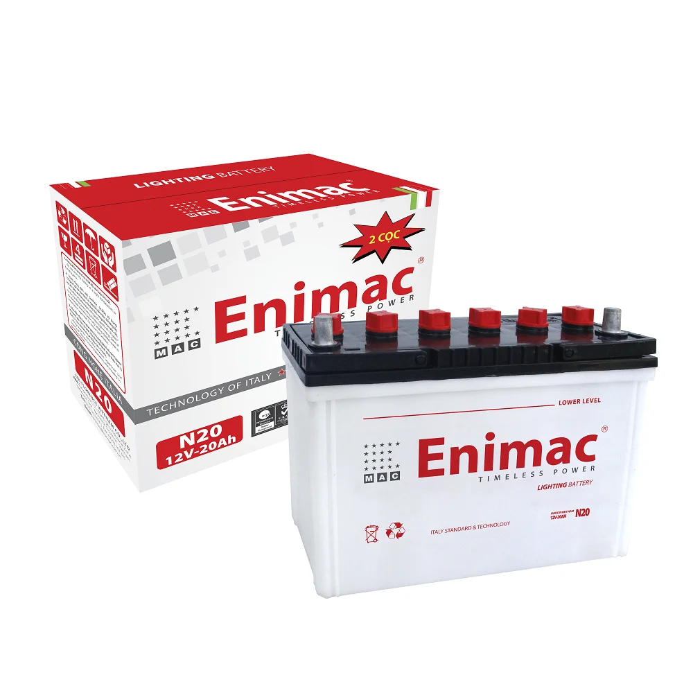 FACTORY PRICE DRIED BATTERY N20 (2post) Battery For Car and Truck
