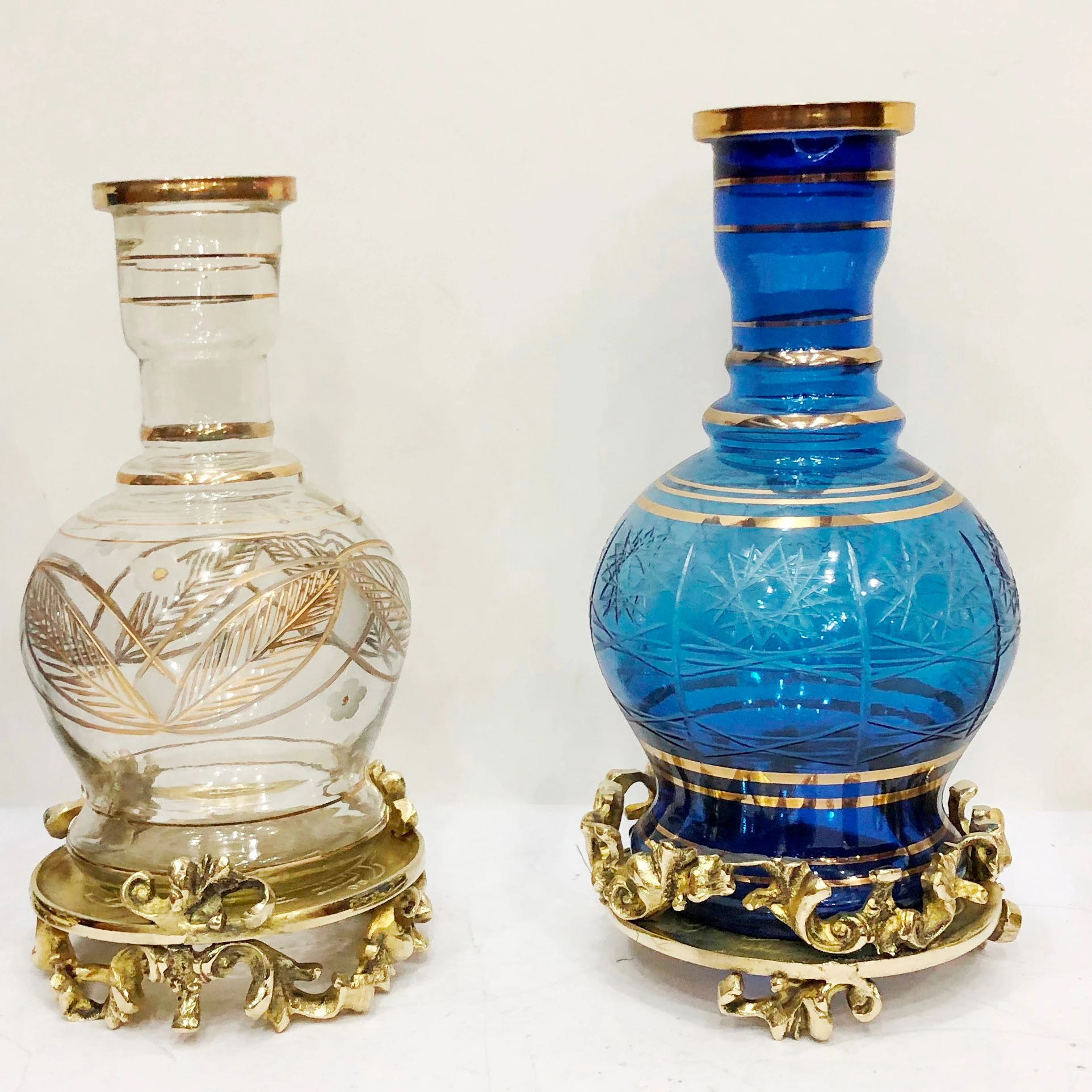 Защитная основа для кальяна Sheesha защитная бутылки с цветами из латуни